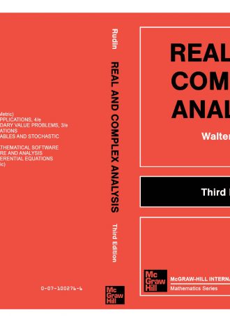 Real and Complex Analysis  3rd Edition  2017 by Walter Rudin