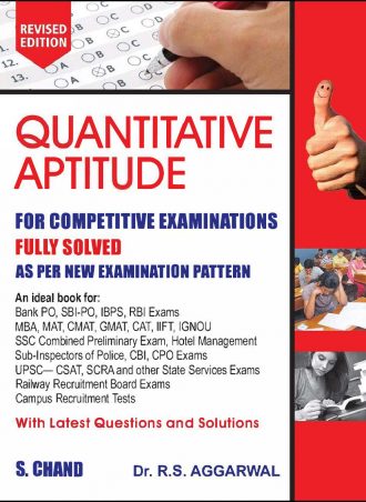 Quantitative Aptitude for Competitive Examinations Chand Publishing (2017) by R. S. Aggarwal